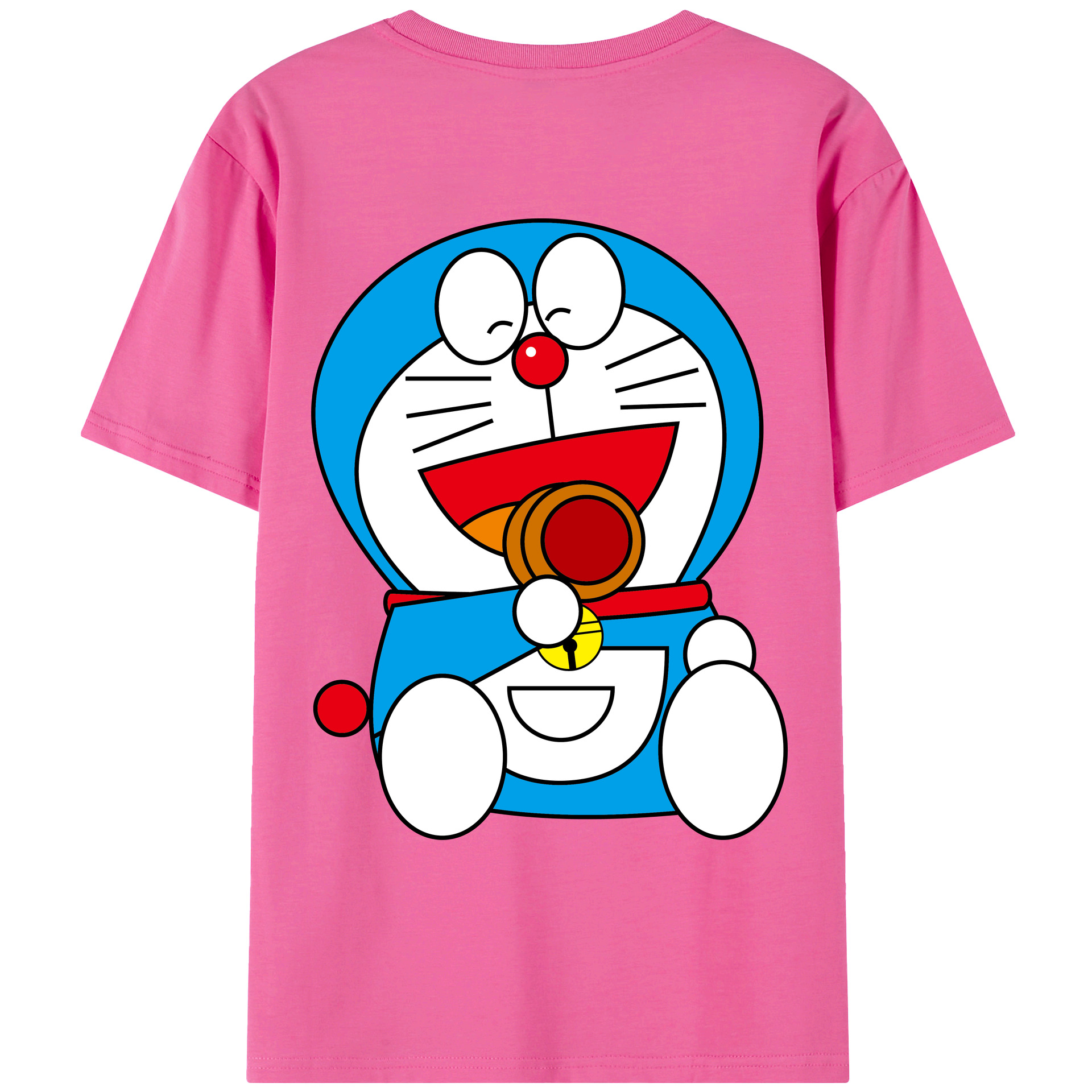 （画像用） ドラえもん Doraemon レディース半袖Tシャツ(バックプリント)